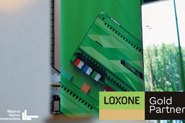 Nous sommes partenaire Loxone GOLD !